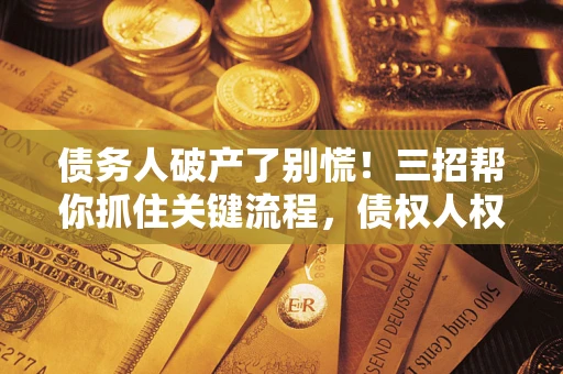 北京债务人破产了别慌！三招帮你抓住关键流程，债权人权益不再缩水
