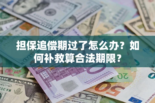 北京担保追偿期过了怎么办？如何补救算合法期限？